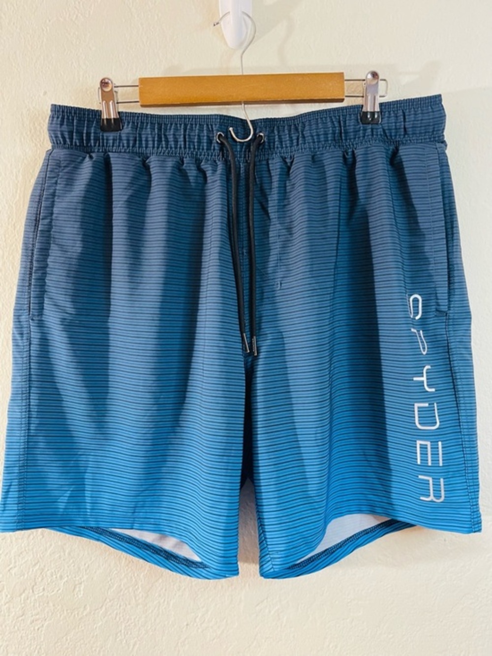 Spyder Swim Navy Blue Men's XXL Swimwear with UV Protection Beach Vacation